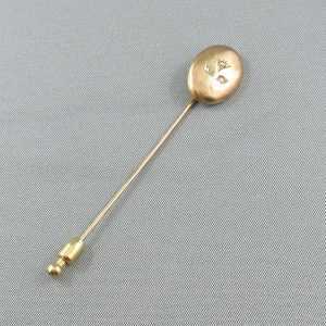 Épingle avec diamants, 14K jaune, B6074-1