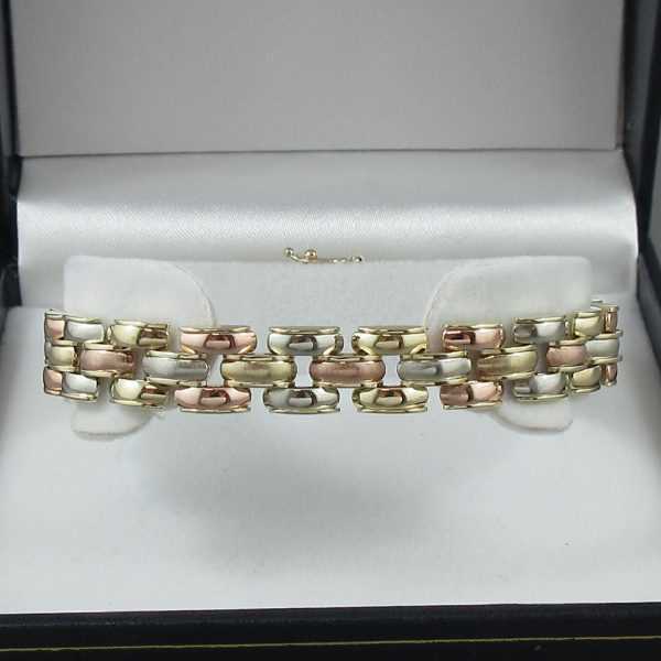 Bracelet 3tons, 14K, B6356-1