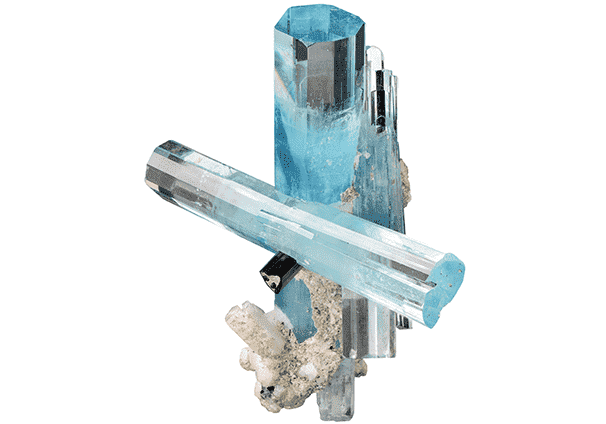 Rough aquamarine