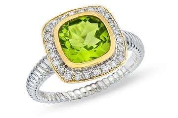 bague peridot