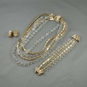 Ensemble (collier, bracelet et boucles d'oreilles), NAPIER, B6646-1