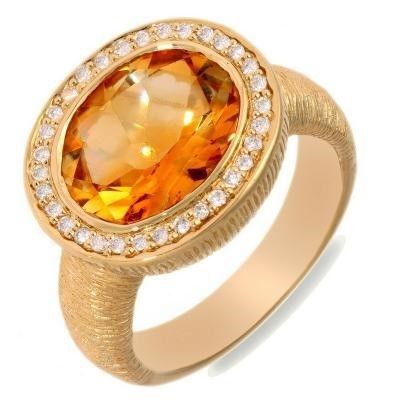 bague citrine