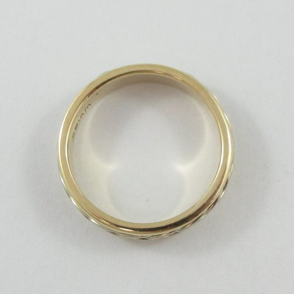 Jonc, 2 tons, 14K, B7101-3