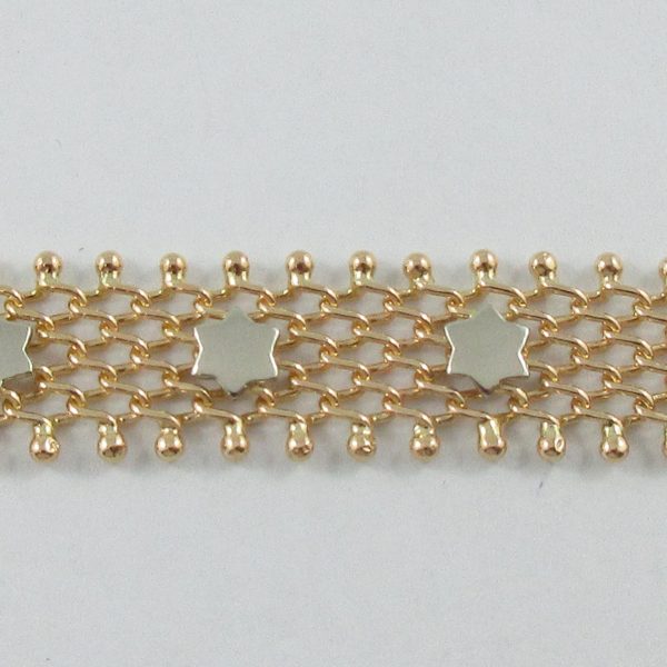 Collier, 2 tons, 18K, B7139-3
