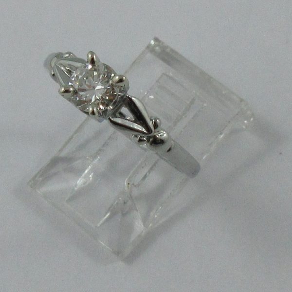Bague, diamant, 18K blanc,B7227-2