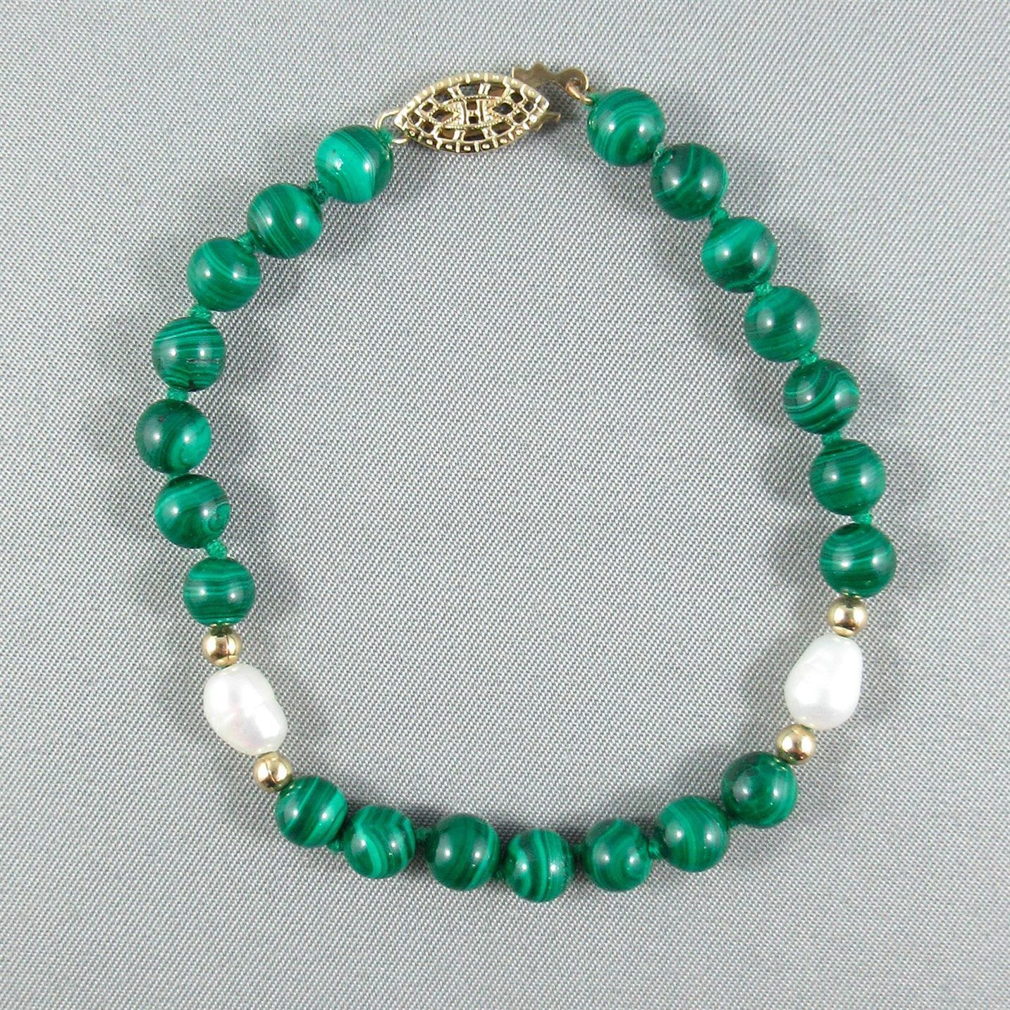 Bracelet ou collier perles et oeil grec de protection -  Canada