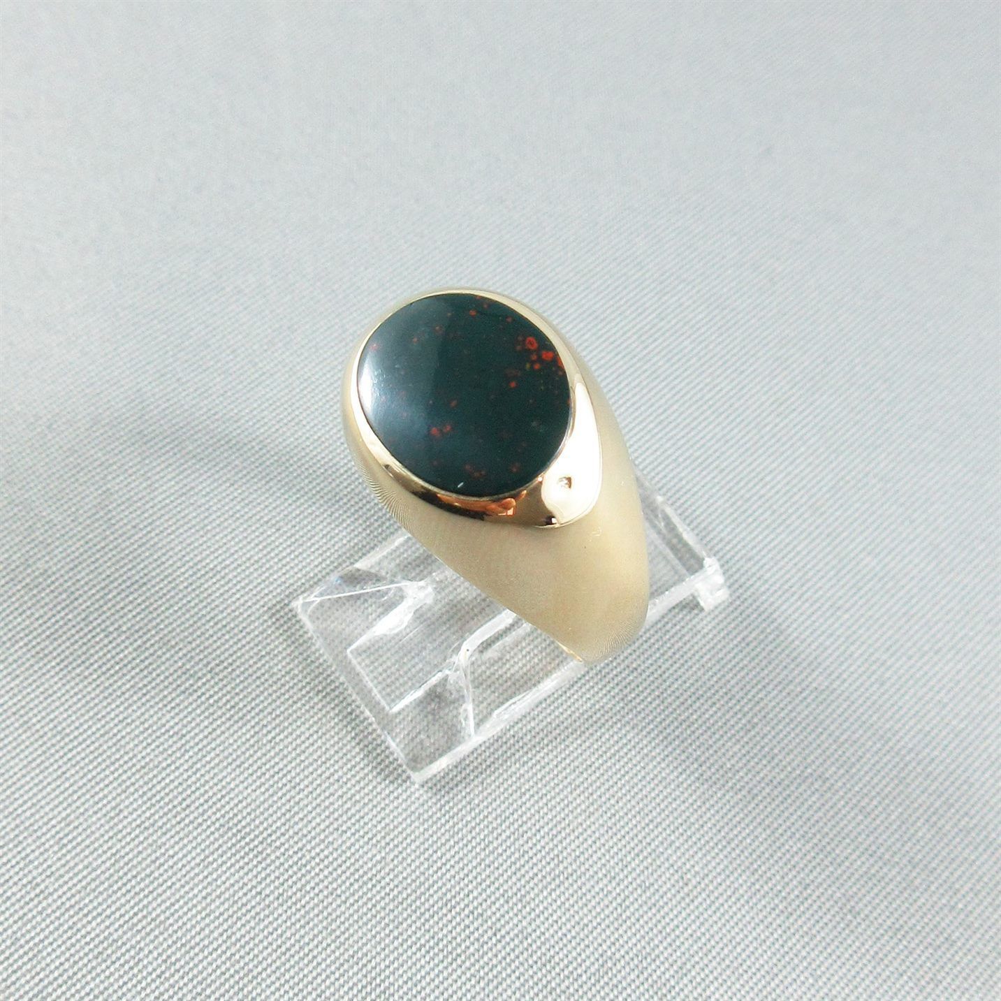 Buy Bloodstone, Ring, in Oxidized Silver, Red, Bloodstone, Statement Ring,  Size 7.5 Online in India - Etsy