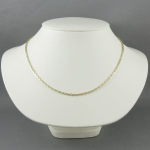 Chaîne, maille forçat, 14K jaune