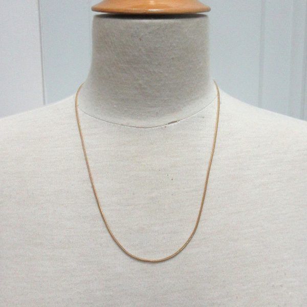 10K yellow gold wheat chain - Image 3