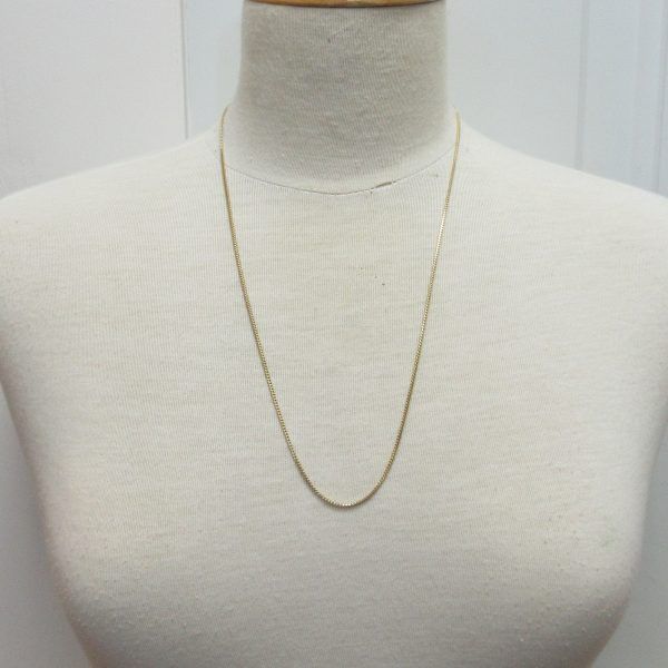 10K yellow gold franco chain - Image 4