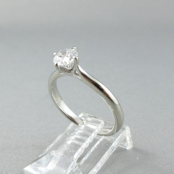 Diamond, 18K white gold ring, BIRKS - Image 2