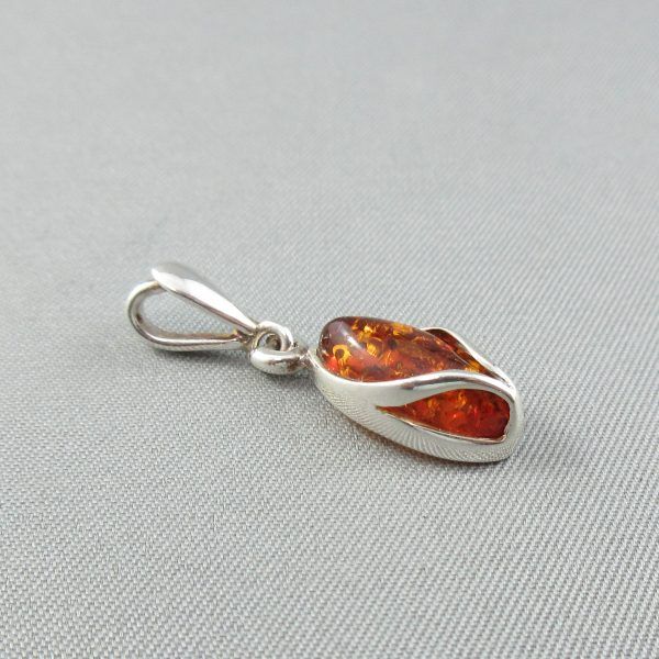 Amber silver pendant - Image 3