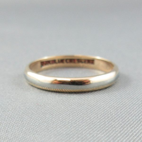 10K gold, 2 tones, ring - Image 3