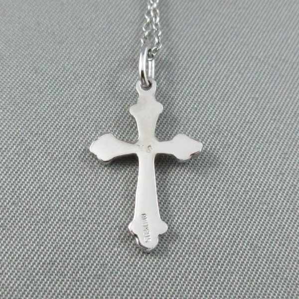 Croix et chaîne, argent – Image 2