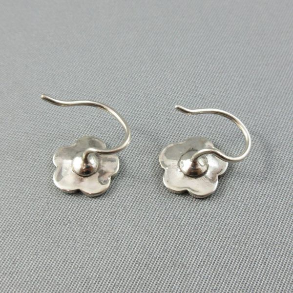 Marcasite, silver earrings - Image 3