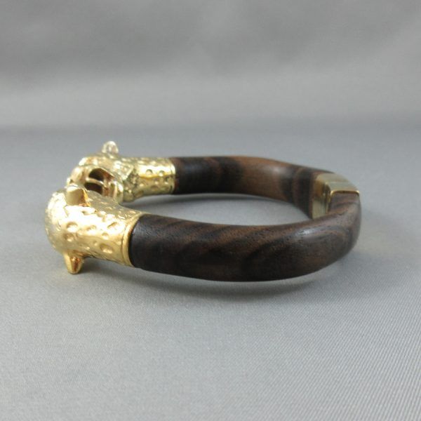 Bracelet de manchette, la tête de panthère – Image 4