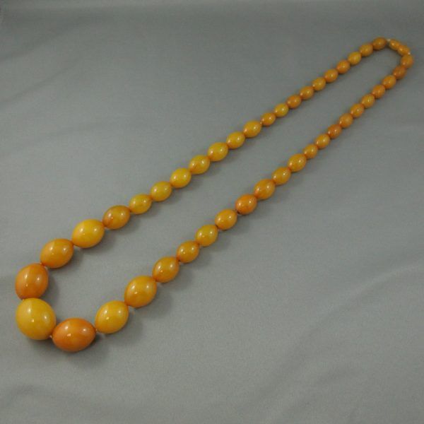 Collier, ambres d'imitation – Image 2