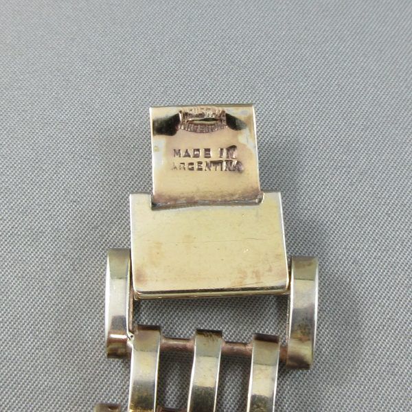 Bracelet, métal argenté – Image 4