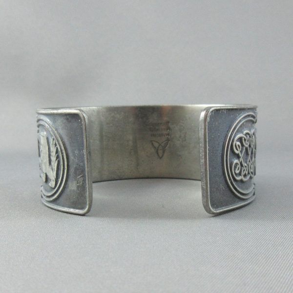 Cuff bracelet, pewter - Image 3