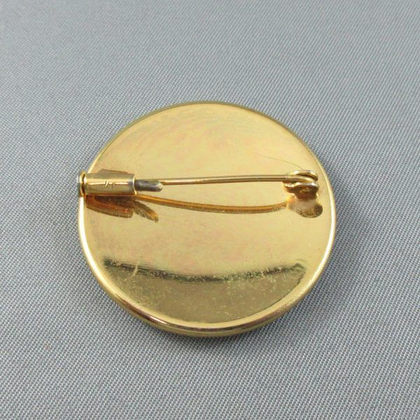 Broche et pendants d'oreilles, damasquinés – Image 3