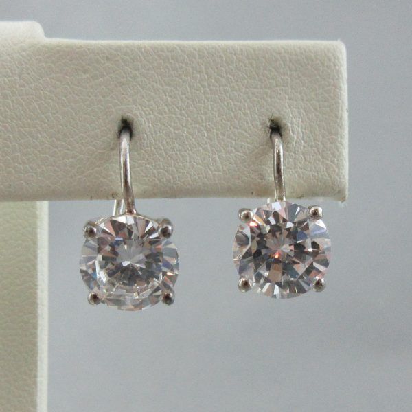 CZ silver earrings, Thomas Sabo