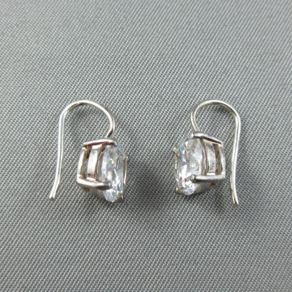CZ silver earrings, Thomas Sabo - Image 3