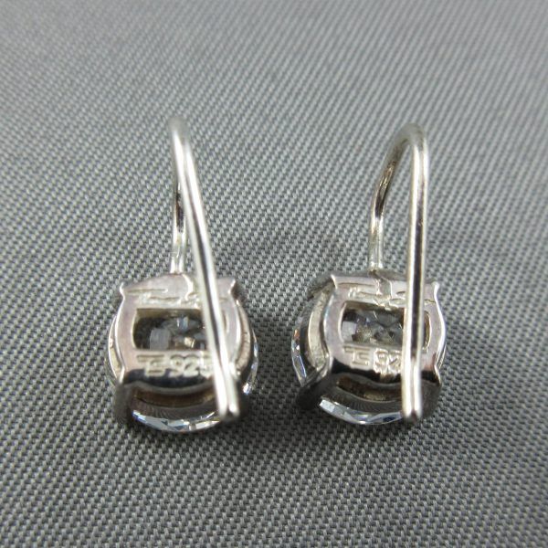 CZ silver earrings, Thomas Sabo - Image 4