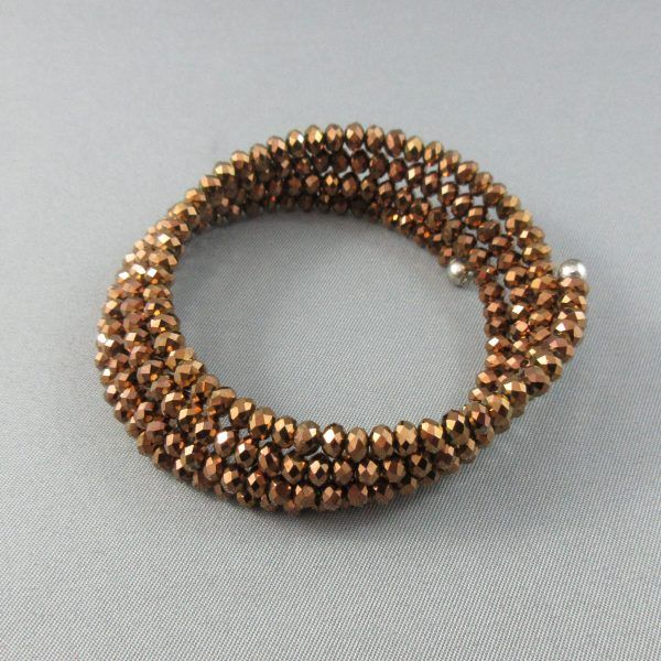 Necklace, bracelet and drop earrings - Image 4