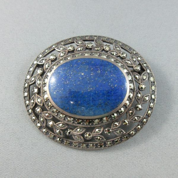 Marcasites, 4 silver brooches - Image 3